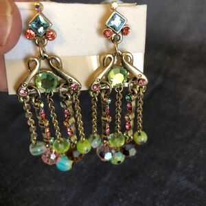Vintage Cookie Lee Chandiler Earrings